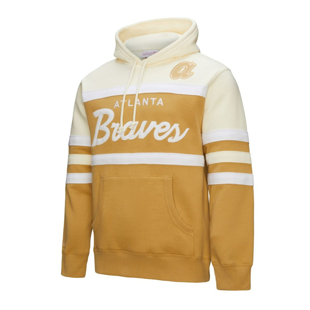 Atlanta Braves Mitchell & Ness Head Coach Pullover Hoodie | MLB On Sale