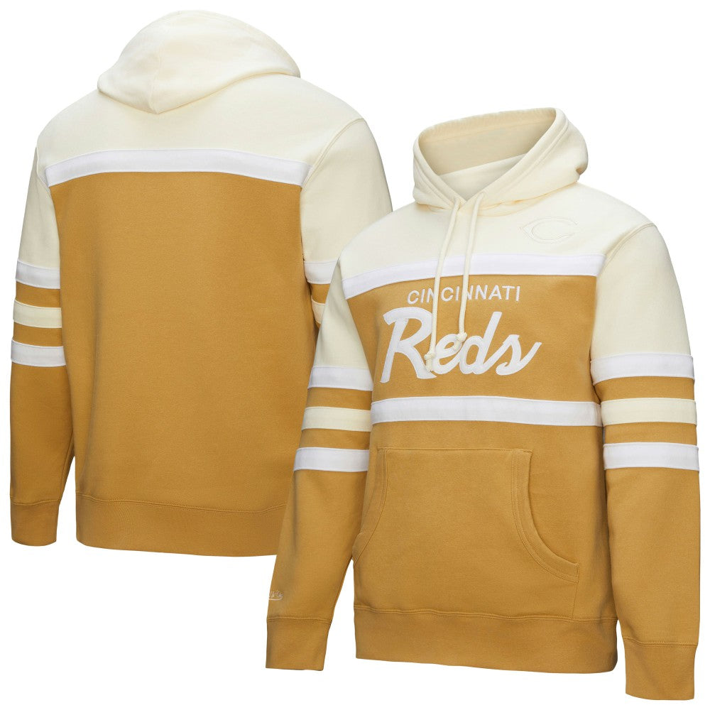Cincinnati Reds Mitchell & Ness Head Coach Pullover Hoodie | MLB New