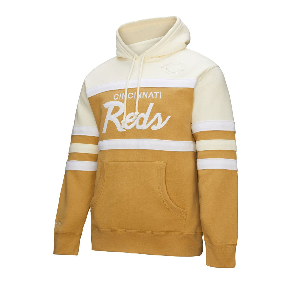 Cincinnati Reds Mitchell & Ness Head Coach Pullover Hoodie | MLB New