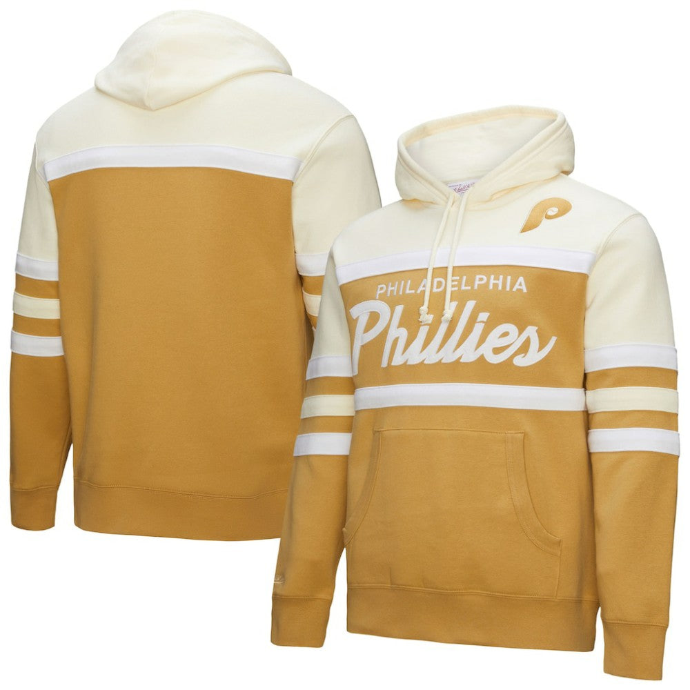 Philadelphia Phillies Mitchell & Ness Head Coach Pullover Hoodie | MLB On Sale