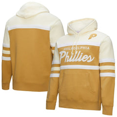 Philadelphia Phillies Mitchell & Ness Head Coach Pullover Hoodie | MLB On Sale