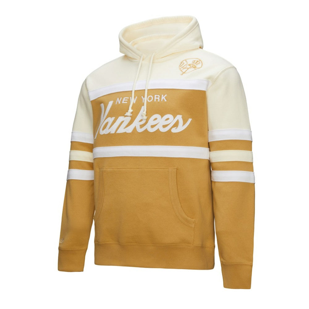 New York Yankees Mitchell & Ness Head Coach Pullover Hoodie | MLB New