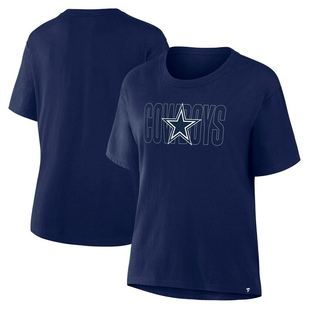 Dallas Cowboys Fanatics Women's Line Em Up T-Shirt