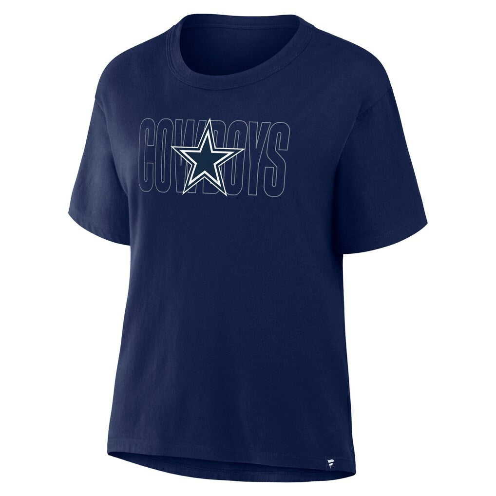 Dallas Cowboys Fanatics Women's Line Em Up T-Shirt