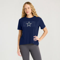 Dallas Cowboys Fanatics Women's Line Em Up T-Shirt
