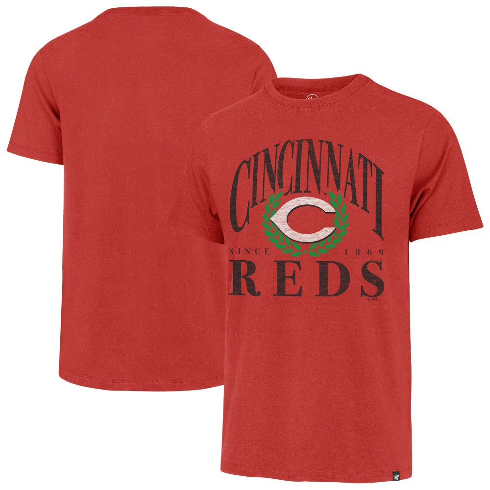 Cincinnati Reds '47 Pitchout Franklin T-Shirt | MLB Discount