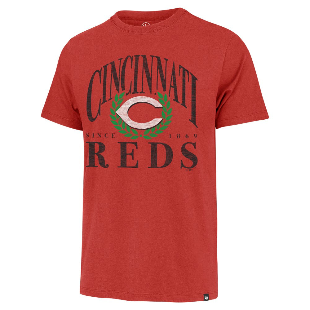 Cincinnati Reds '47 Pitchout Franklin T-Shirt | MLB Discount