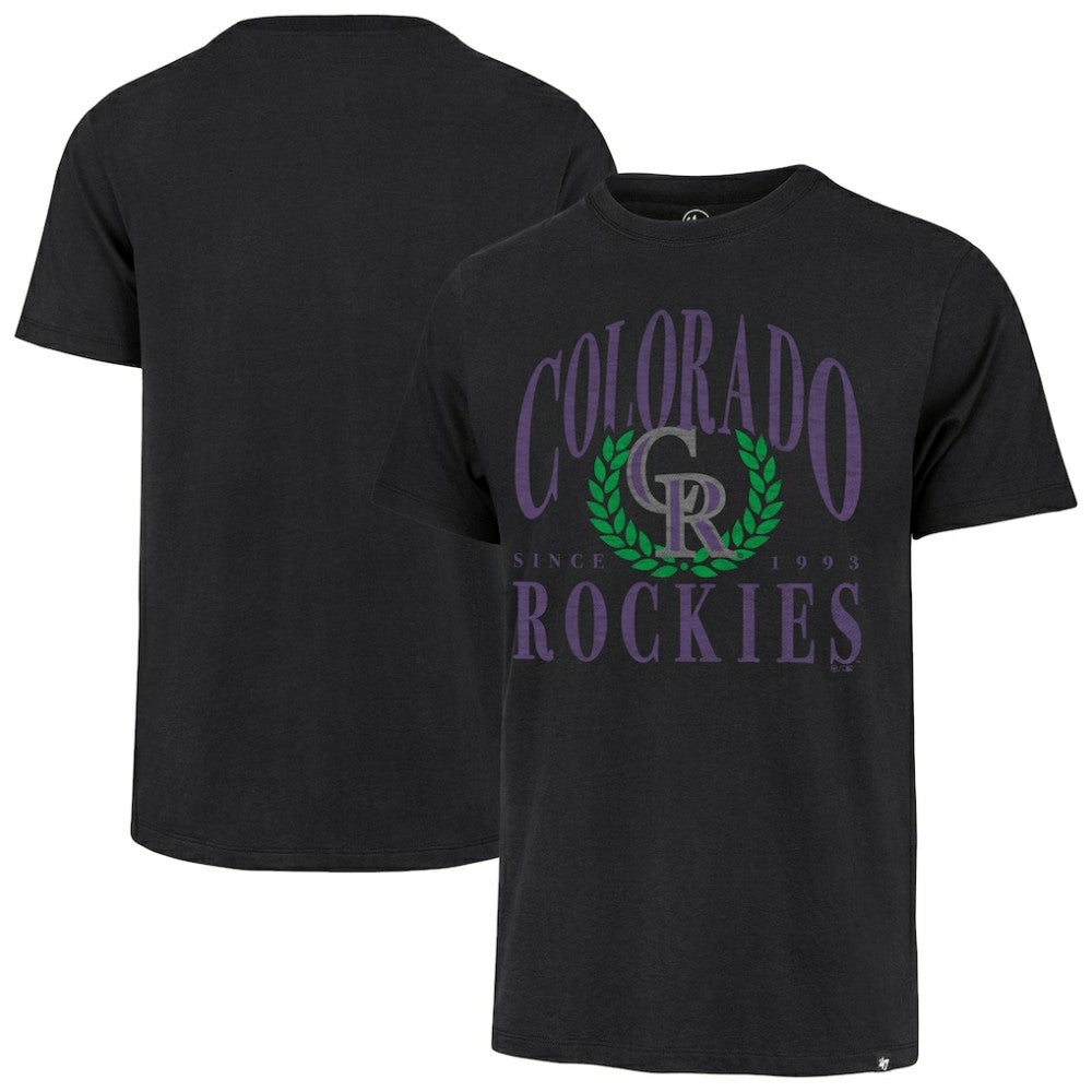 Colorado Rockies '47 Pitchout Franklin T-Shirt | MLB New