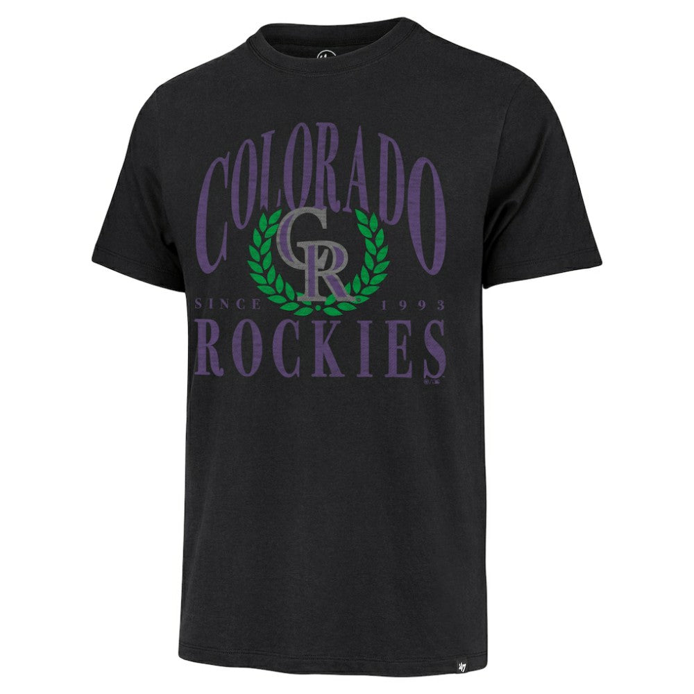 Colorado Rockies '47 Pitchout Franklin T-Shirt | MLB New