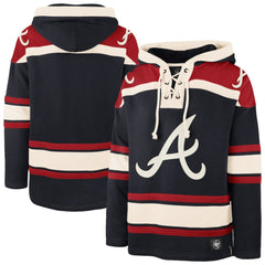 Atlanta Braves '47 Superior Lacer Pullover Hoodie | MLB Shop