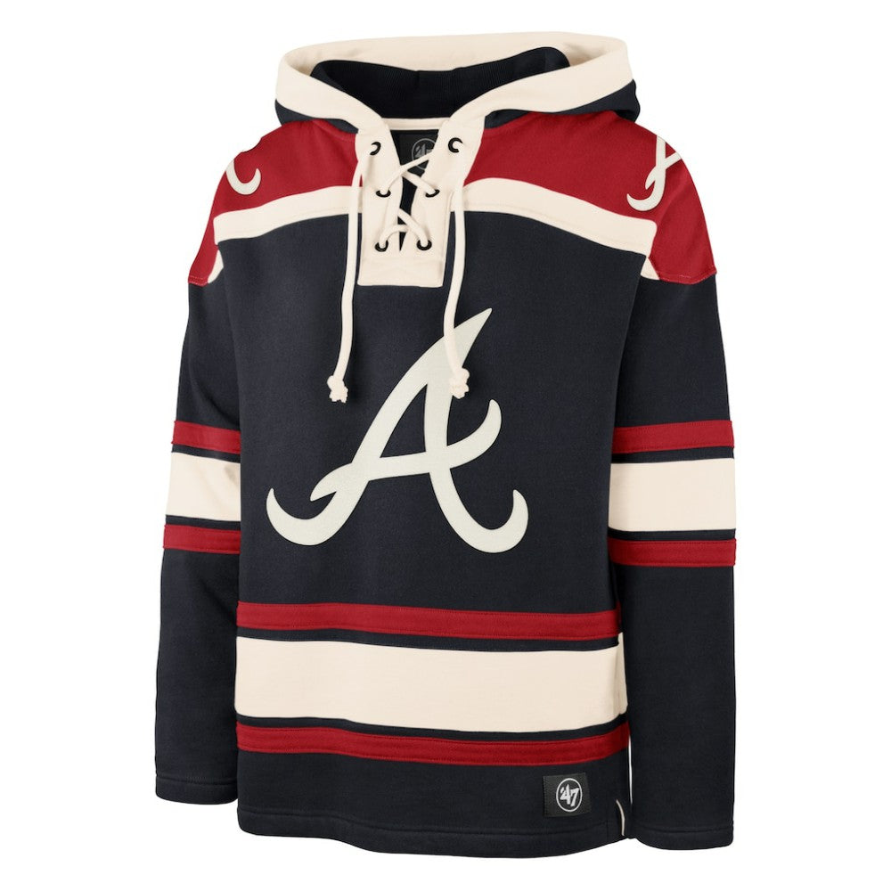 Atlanta Braves '47 Superior Lacer Pullover Hoodie | MLB Shop