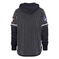 Houston Astros '47 Pinstripe Double Header Pullover Hoodie | MLB Online