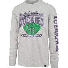 Colorado Rockies '47 Fair Ball Franklin Long Sleeve T-Shirt | MLB Outlet
