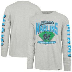Miami Marlins '47 Fair Ball Franklin Long Sleeve T-Shirt | MLB Sale