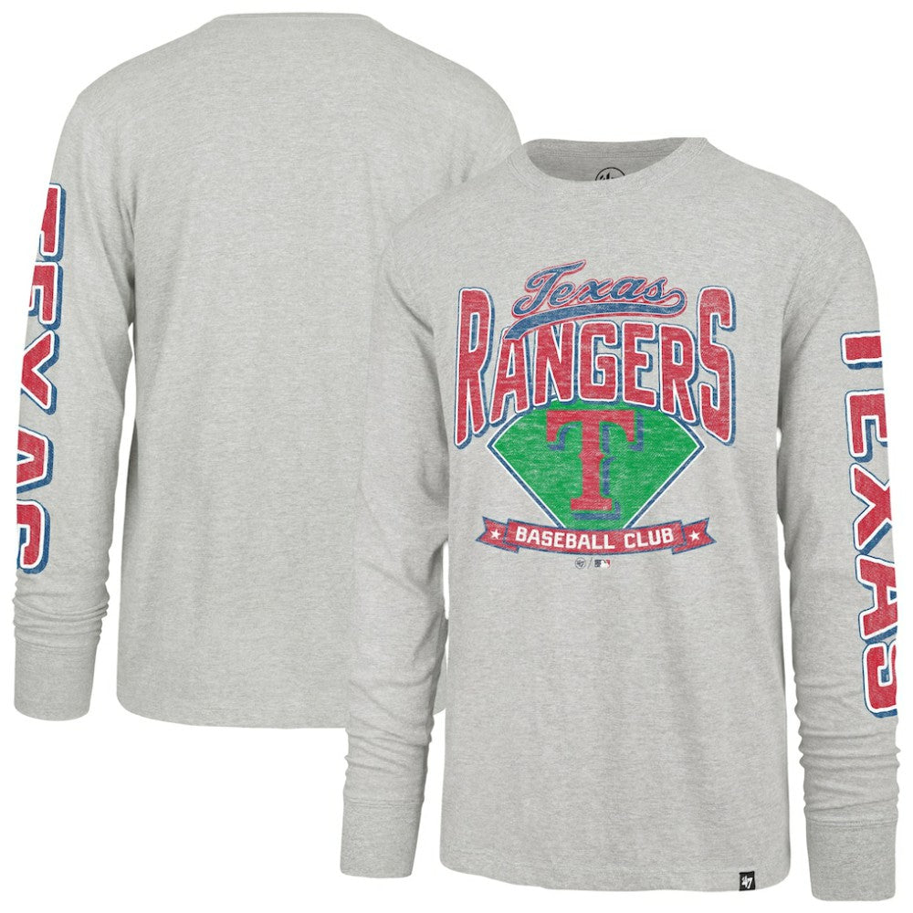 Texas Rangers '47 Fair Ball Franklin Long Sleeve T-Shirt | MLB New