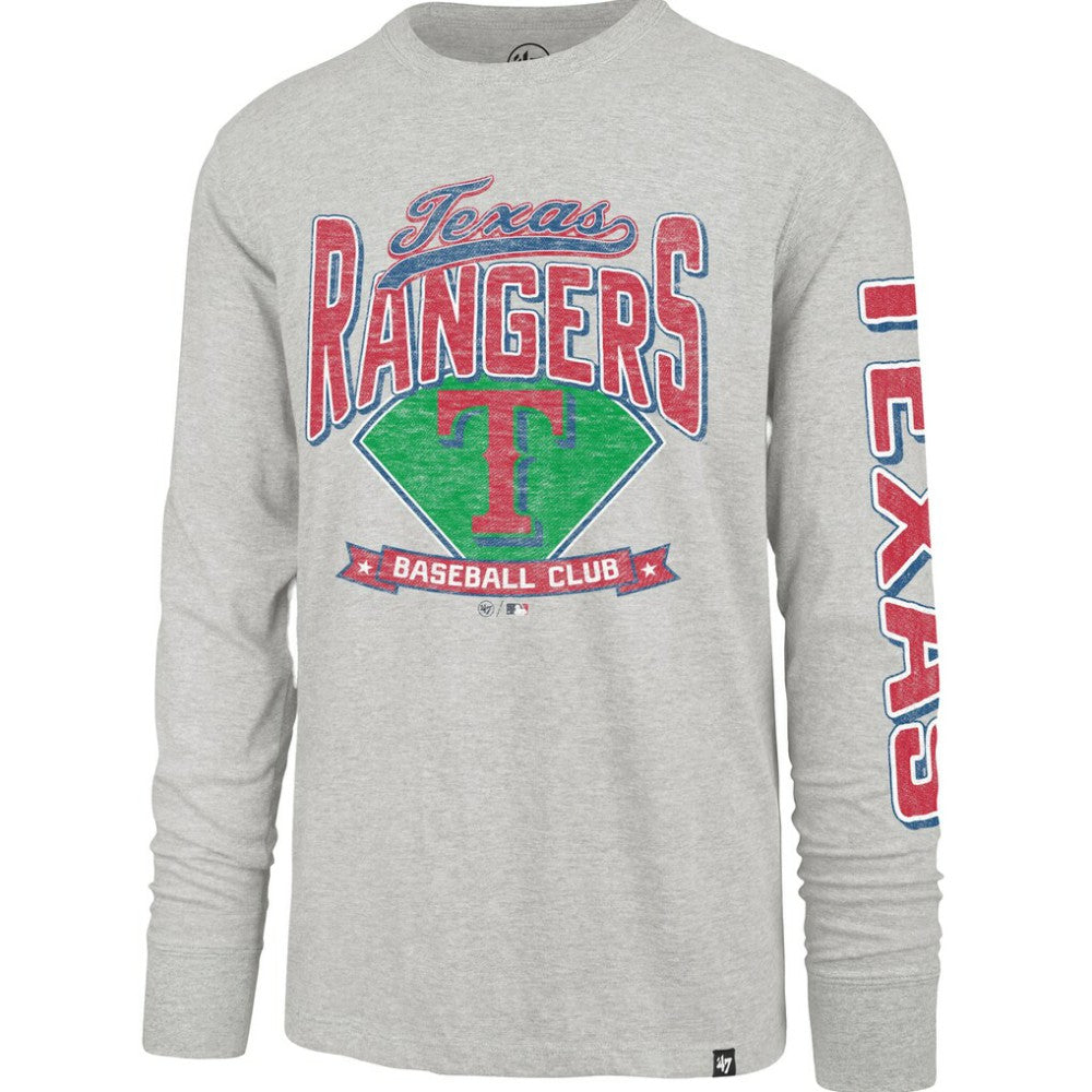 Texas Rangers '47 Fair Ball Franklin Long Sleeve T-Shirt | MLB New