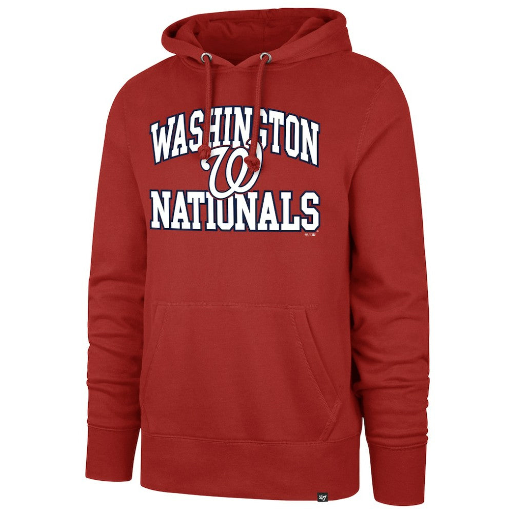 Washington Nationals '47  Velocity Headline Pullover Hoodie | MLB Discount