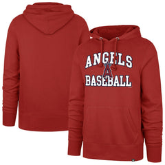 Los Angeles Angels '47  Velocity Headline Pullover Hoodie | MLB Shop