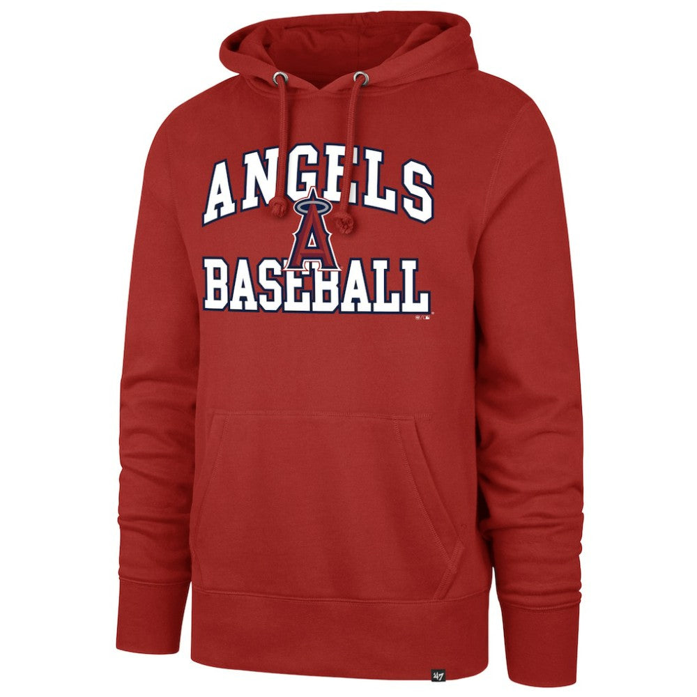 Los Angeles Angels '47  Velocity Headline Pullover Hoodie | MLB Shop