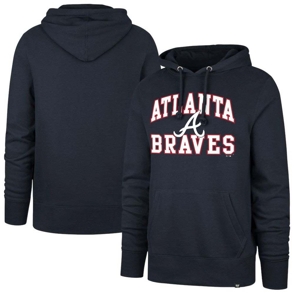 Atlanta Braves '47  Velocity Headline Pullover Hoodie | MLB Sale