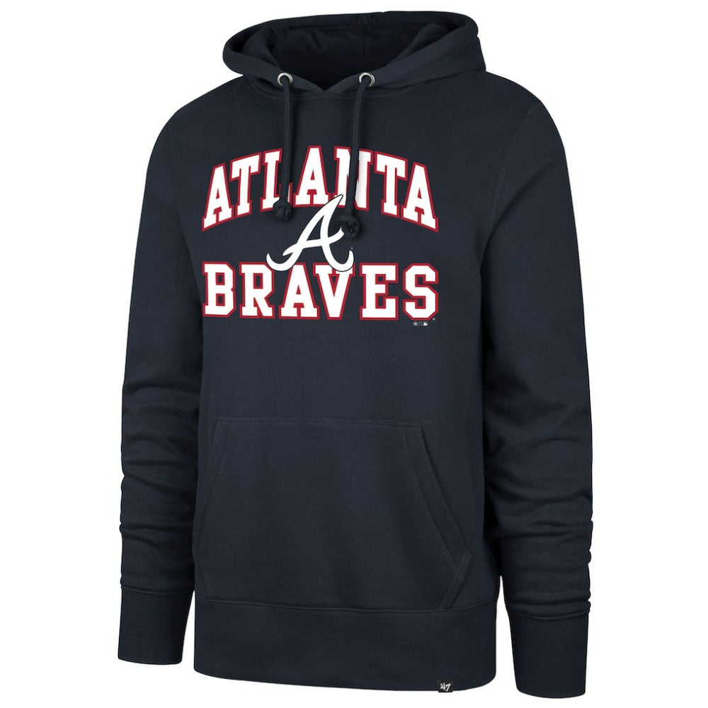 Atlanta Braves '47  Velocity Headline Pullover Hoodie | MLB Sale