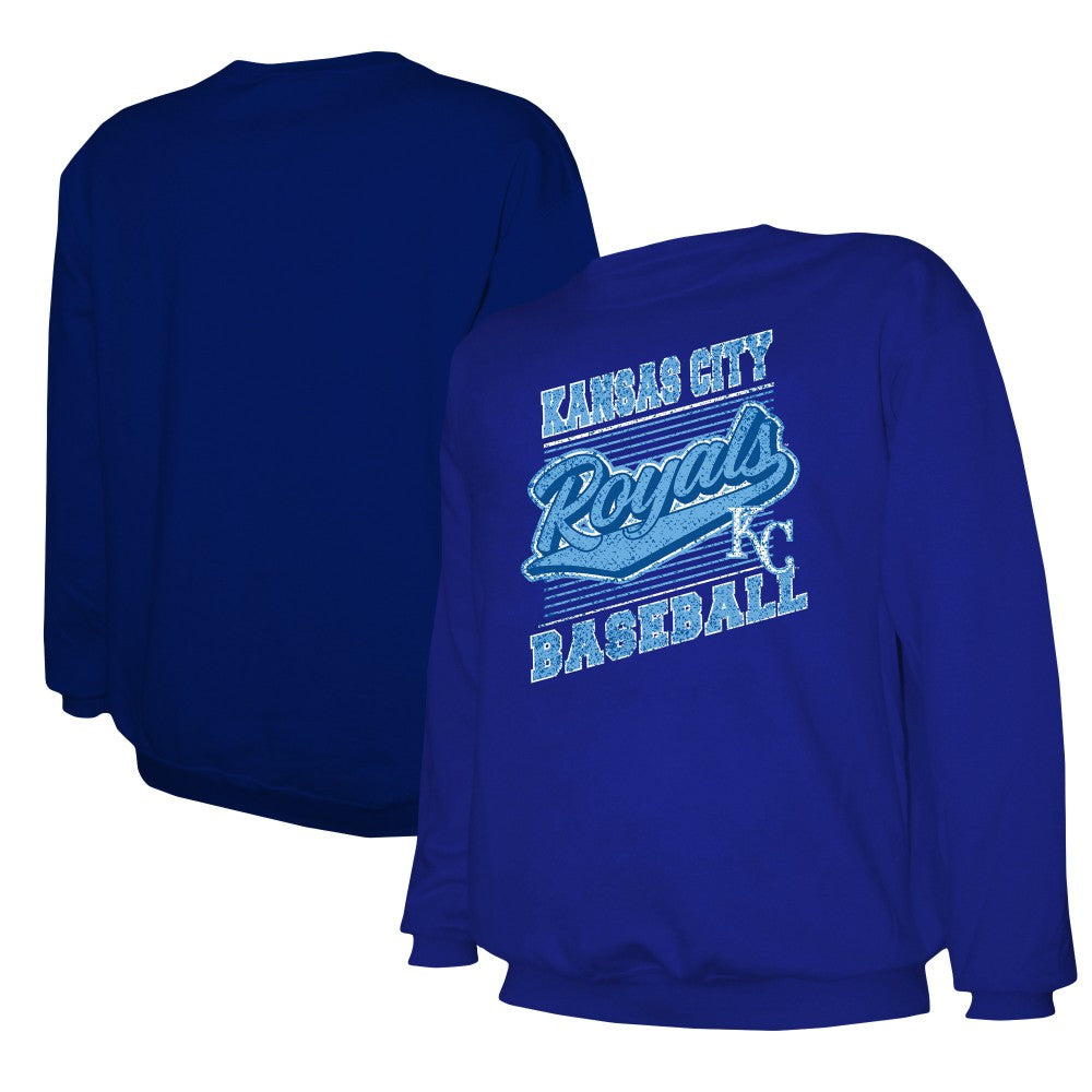 Kansas City Royals Stitches Lightweight Crew Sweatshirt | MLB Shop