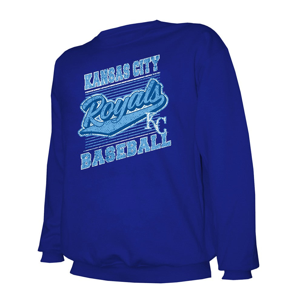 Kansas City Royals Stitches Lightweight Crew Sweatshirt | MLB Shop