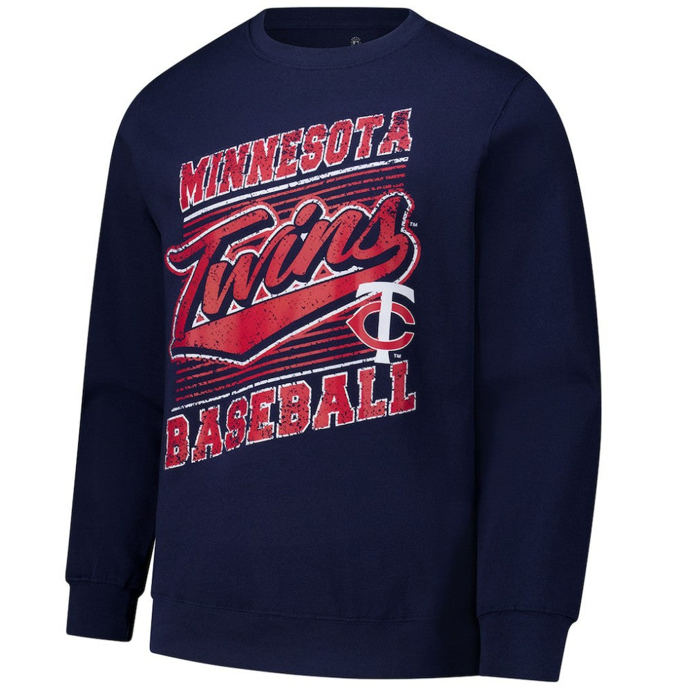 Minnesota Twins Stitches Lightweight Crew Sweatshirt | MLB New