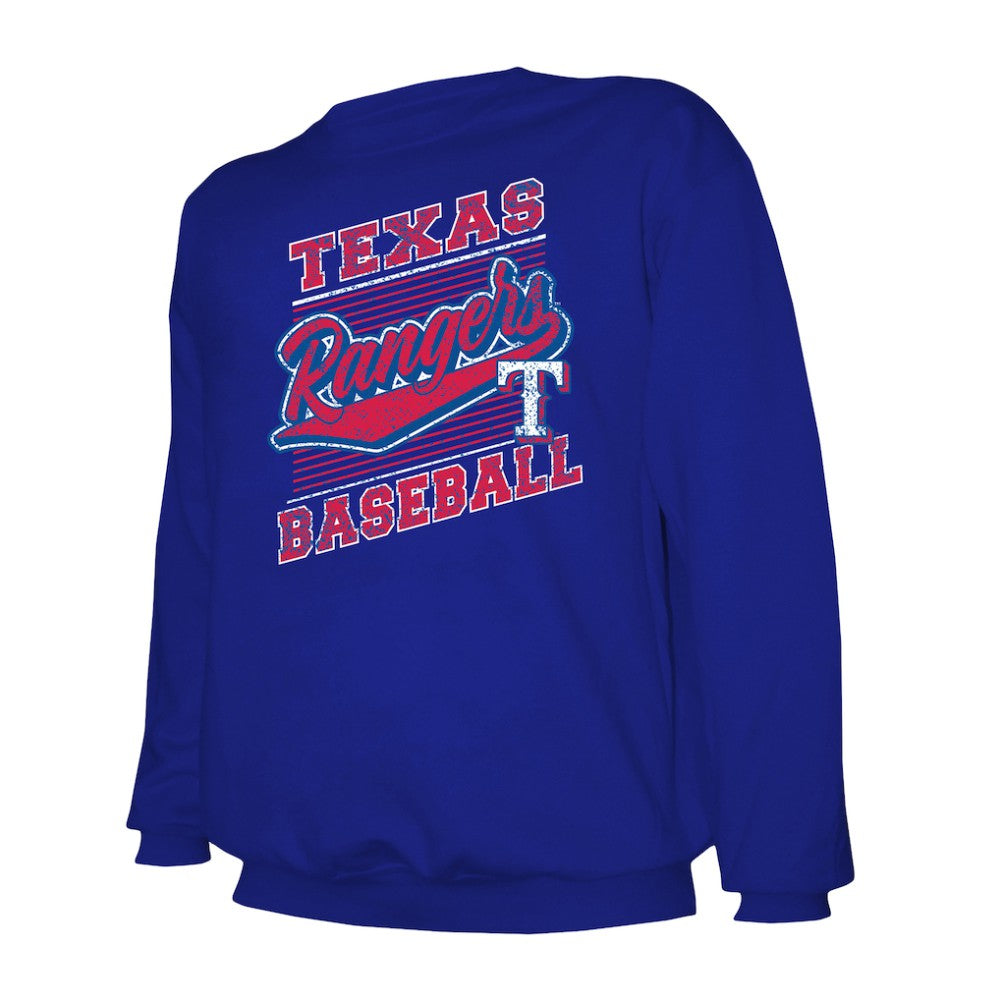 Texas Rangers Stitches Lightweight Crew Sweatshirt | MLB Sale