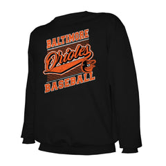 Baltimore Orioles Stitches Lightweight Crew Sweatshirt | MLB For sale
