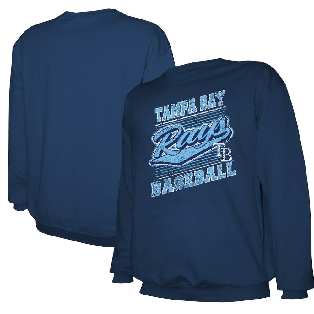 Tampa Bay Rays Stitches Lightweight Crew Sweatshirt | MLB On Sale