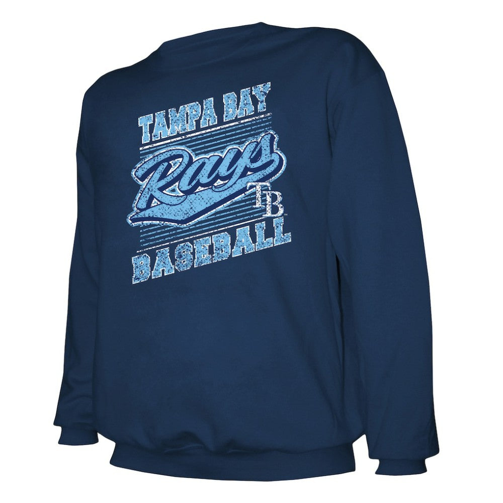 Tampa Bay Rays Stitches Lightweight Crew Sweatshirt | MLB On Sale