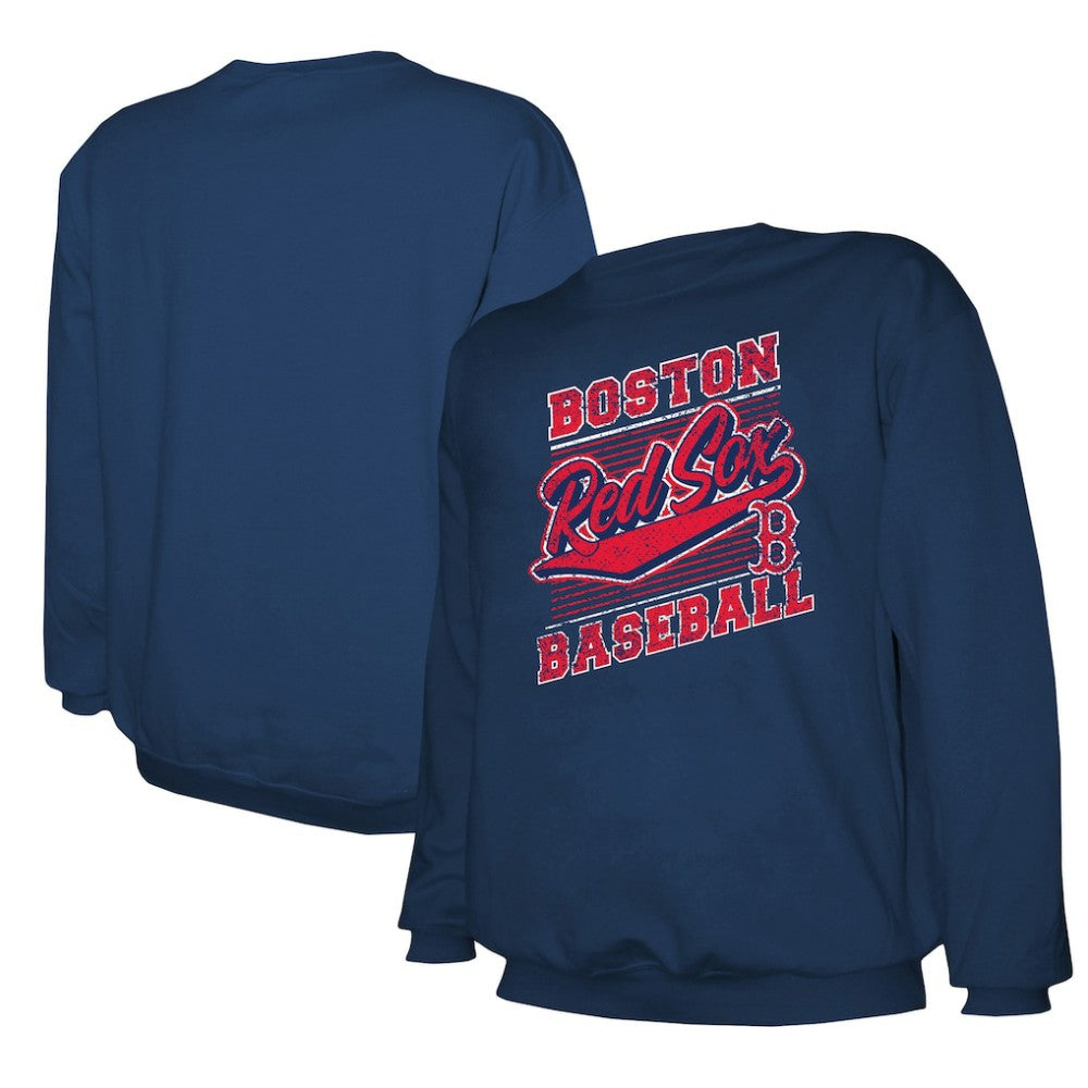 Boston Red Sox Stitches Lightweight Crew Sweatshirt | MLB Discount