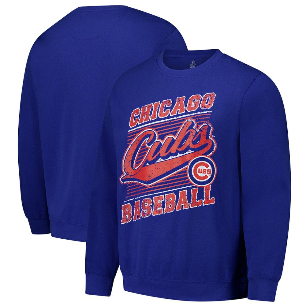 Chicago Cubs Stitches Lightweight Crew Sweatshirt | MLB US