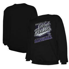 Colorado Rockies Stitches Lightweight Crew Sweatshirt | MLB For sale