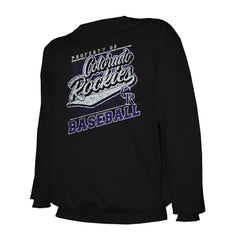 Colorado Rockies Stitches Lightweight Crew Sweatshirt | MLB For sale