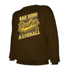 San Diego Padres Stitches Lightweight Crew Sweatshirt | MLB On Sale