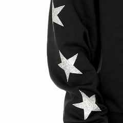 Dallas Cowboys  Gameday Couture Women's Rhinestone Star Sleeve Settle the Score Oversized Tri-Blend Pullover