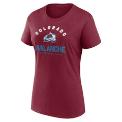 Colorado Avalanche Logo Athletic Women's Unrivaled T-Shirt Sale