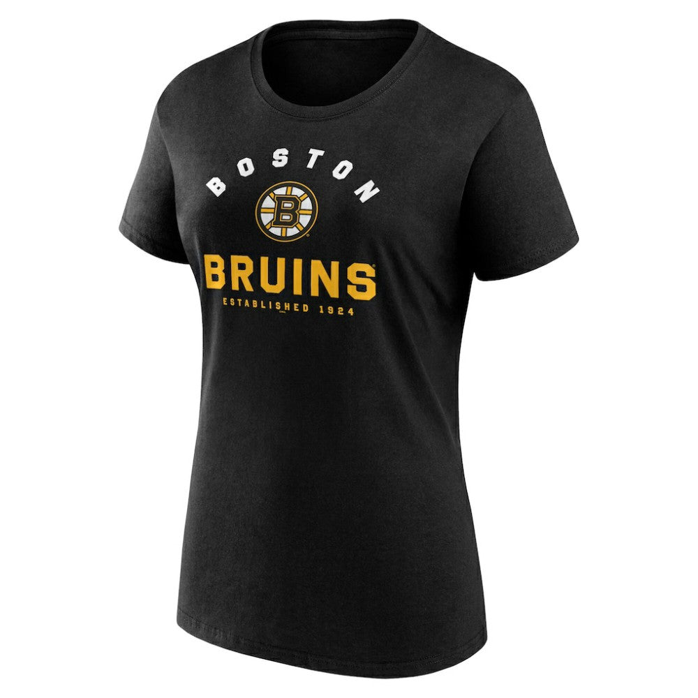 Boston Bruins Logo Athletic Women's Unrivaled T-Shirt Sale