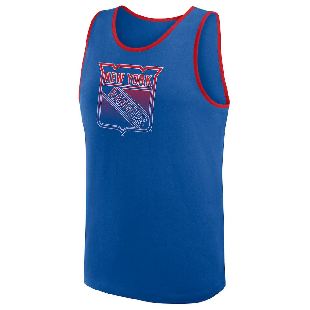 New York Rangers Logo Athletic Unmatched Success Tank Top Outlet