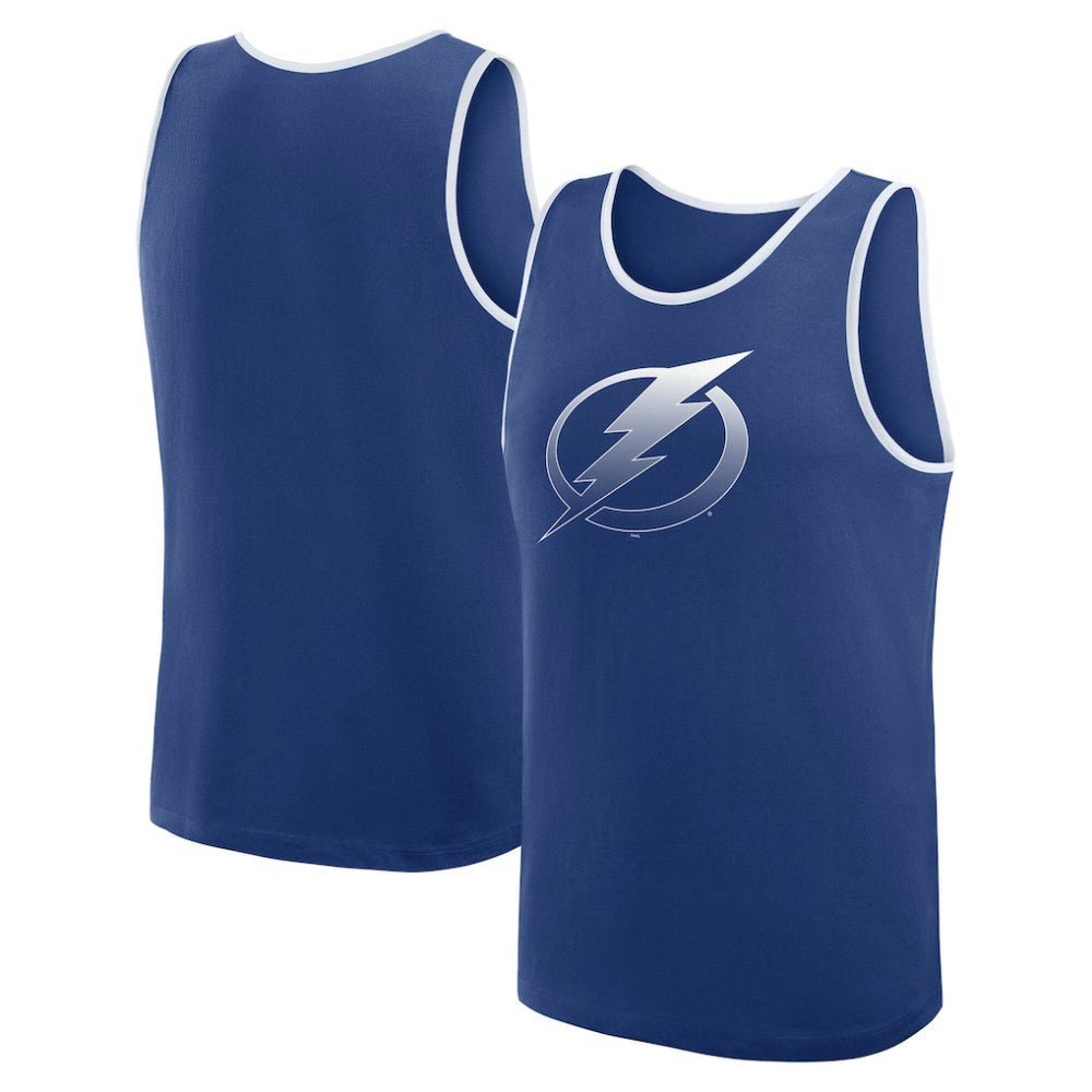 Tampa Bay Lightning Logo Athletic Unmatched Success Tank Top On Sale