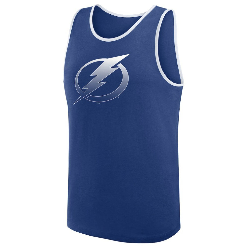 Tampa Bay Lightning Logo Athletic Unmatched Success Tank Top On Sale