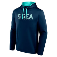 Seattle Kraken Logo Athletic Head Start Pullover Hoodie Discount