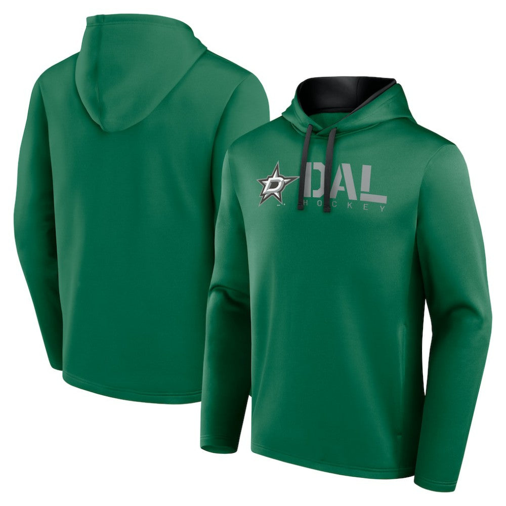 Dallas Stars Logo Athletic Head Start Pullover Hoodie For Sale