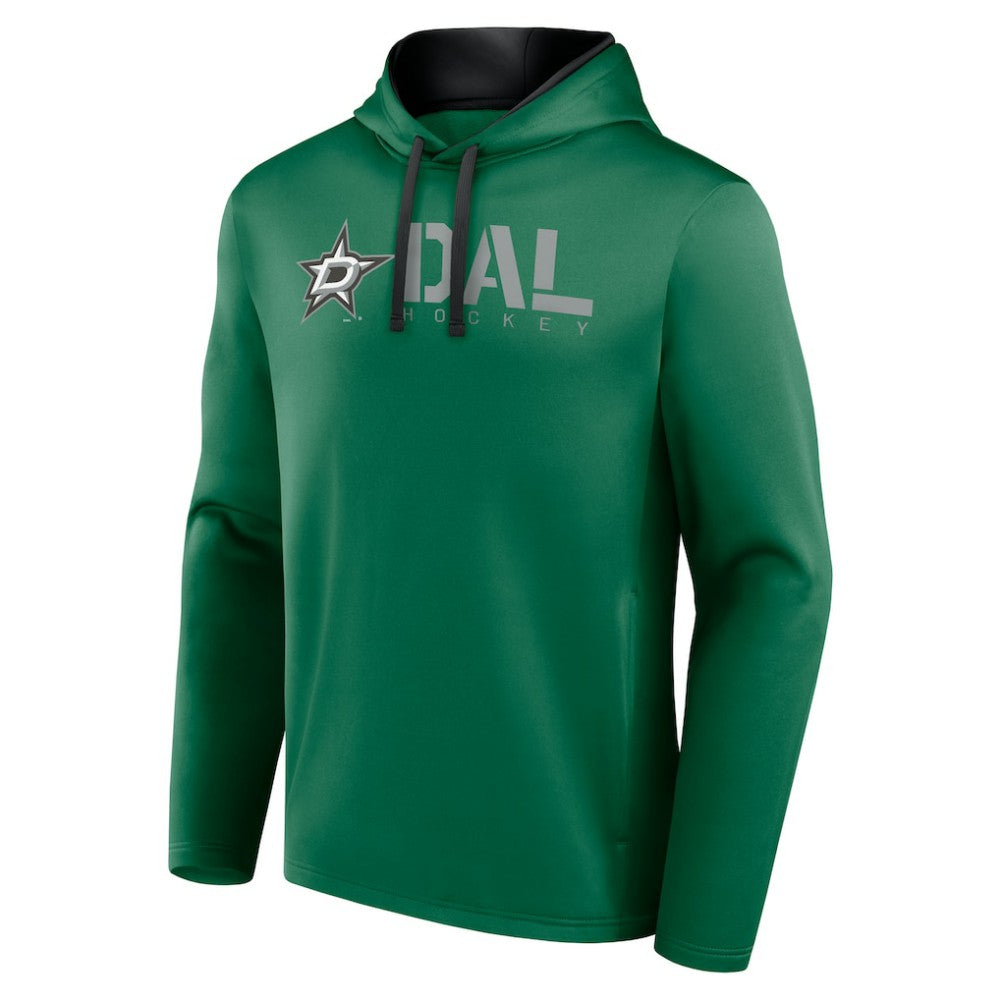 Dallas Stars Logo Athletic Head Start Pullover Hoodie For Sale