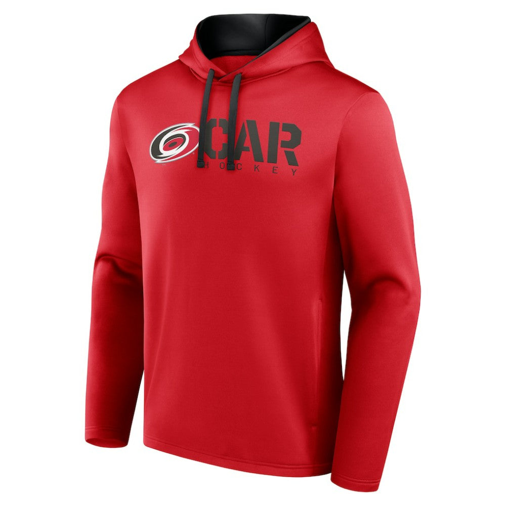 Carolina Hurricanes Logo Athletic Head Start Pullover Hoodie Outlet