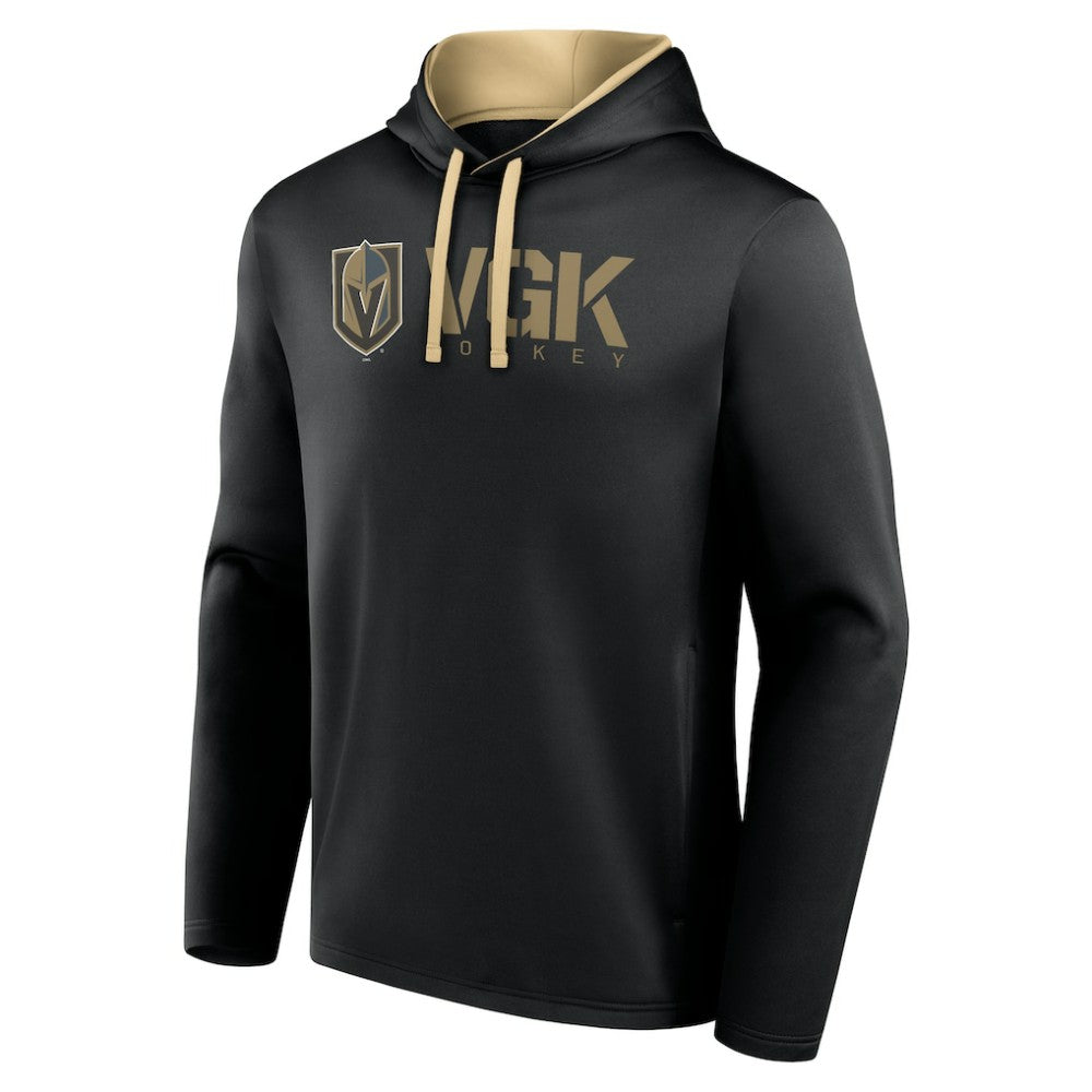 Vegas Golden Knights Logo Athletic Head Start Pullover Hoodie On Sale