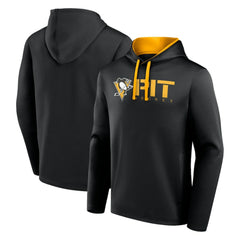 Pittsburgh Penguins Logo Athletic Head Start Pullover Hoodie Online