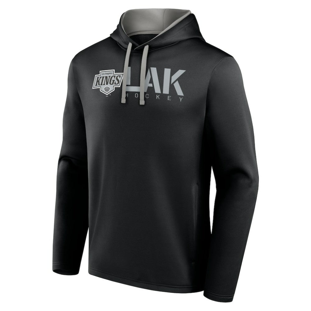 Los Angeles Kings Logo Athletic Head Start Pullover Hoodie On Sale